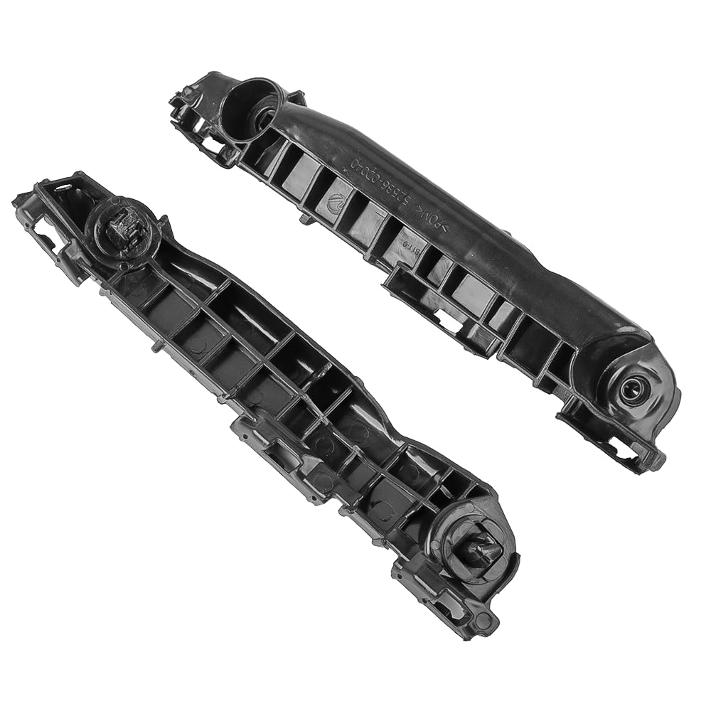 Photo 1 of 1 Pair Front Bumper Bracket Side Retainer - Compatible for Toyota Yaris Base, S 1.5L L4 - Gas 2007-2009?for Toyota Yaris Base 1.5L L4 - Gas 2010-2011 - Replace Part 5253652050, 5253552060