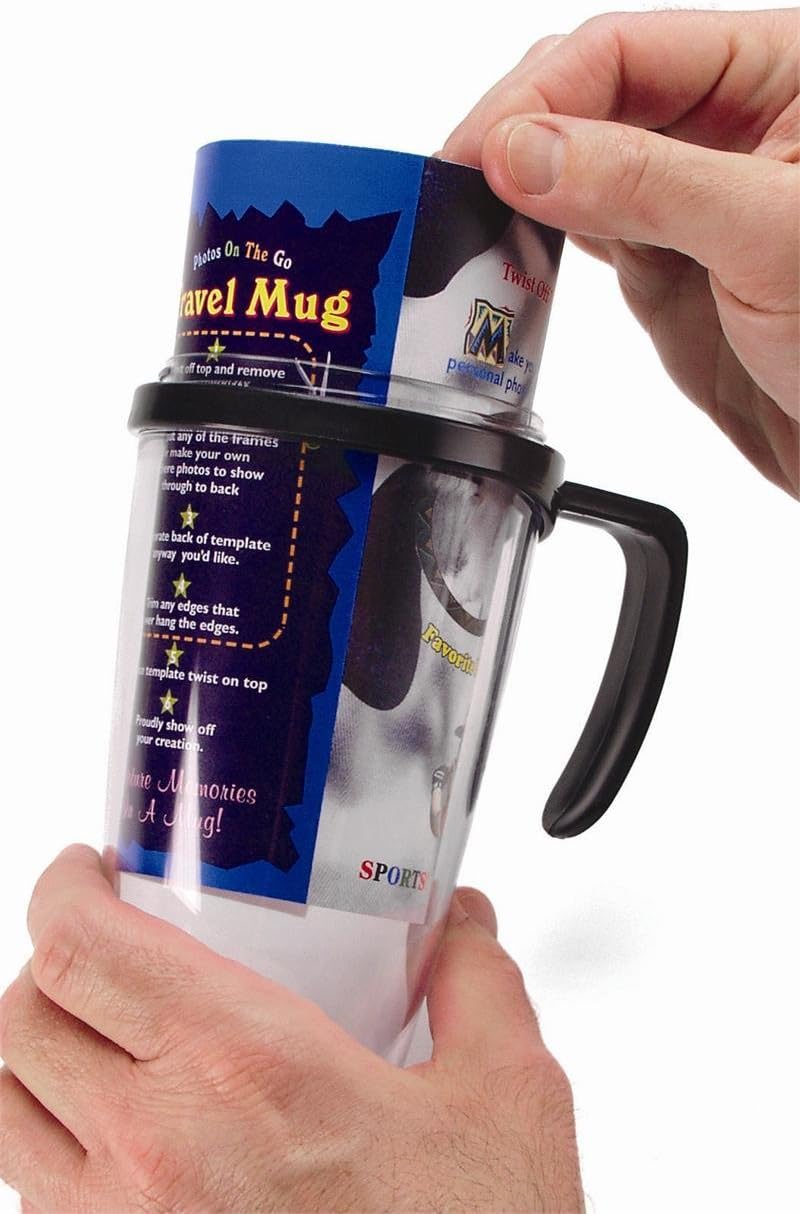 Thermo-Temp 12 oz. Make Your Own Photo Travel Mug - Image 2