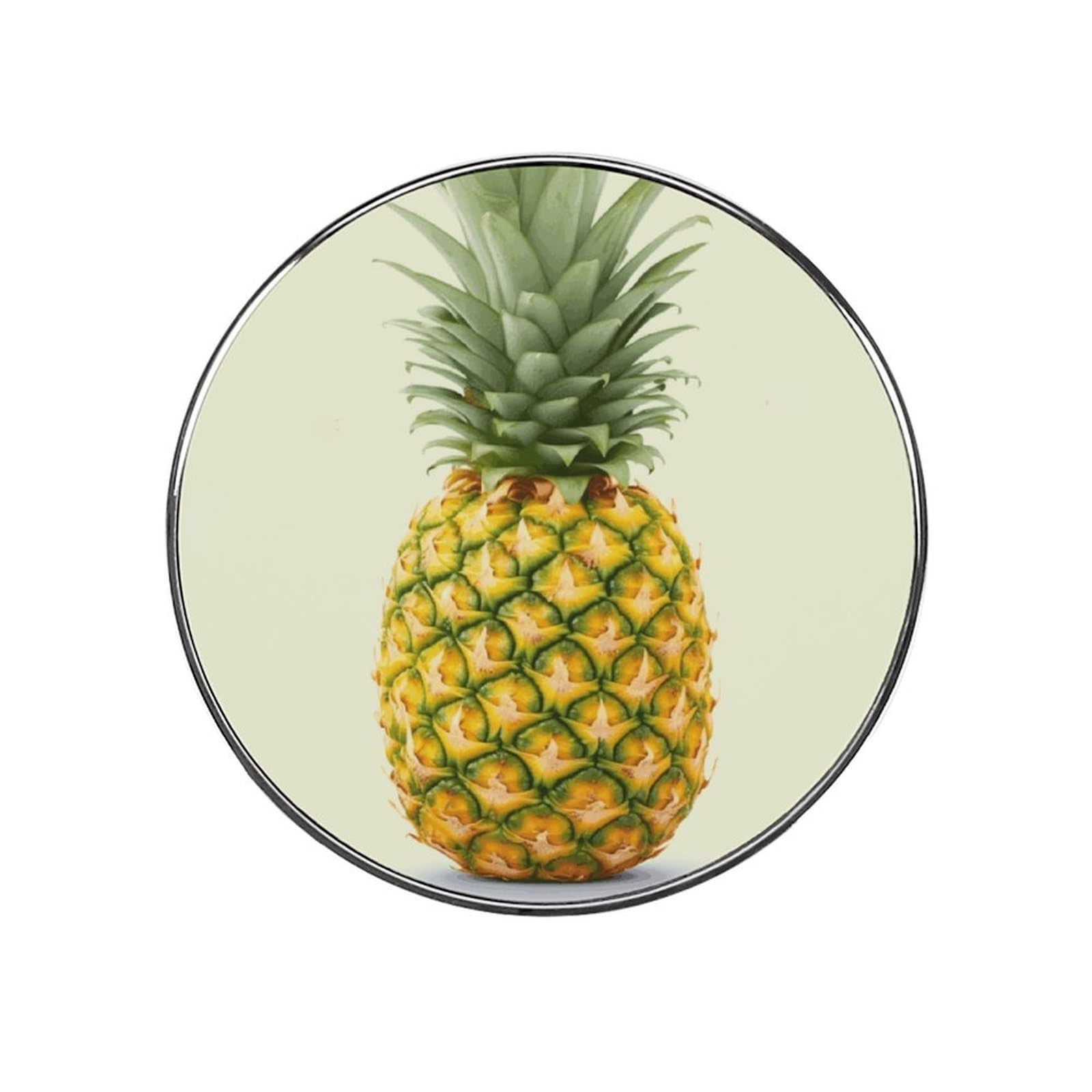 Fresh Pineapple Refrigerator Magnet Fridge Sticker Cute Funny Fridge Magnet Strong Magnetic Sticker Fun Decorative Magnet for Whiteboard Work Home Kitchen Office Locker Decor