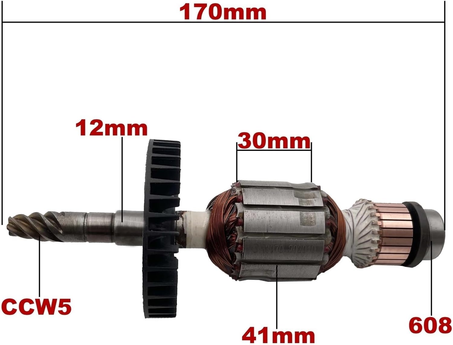 AC220-240V Armature Rotor Replacement for Recipro Saw JR3070CT JR 3070