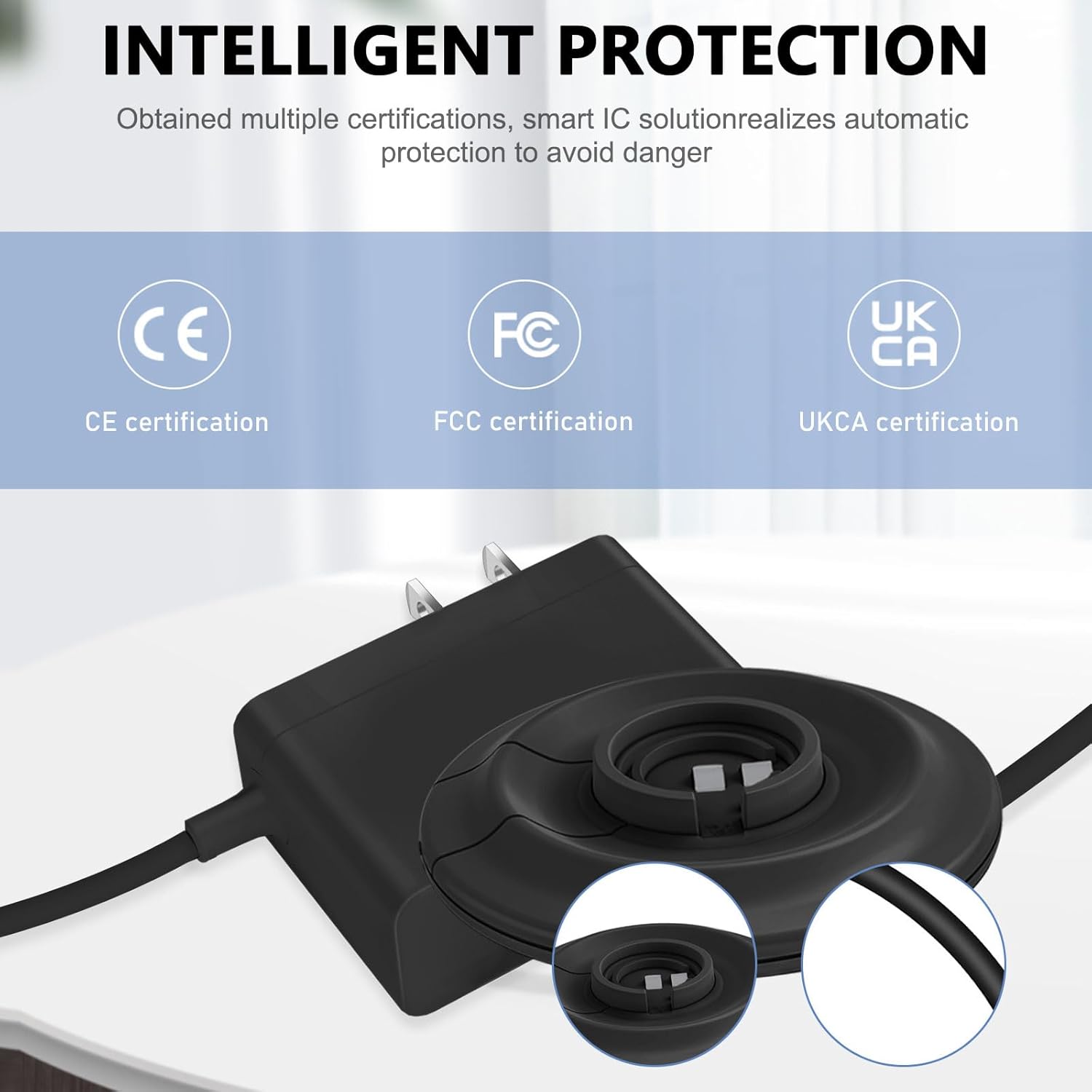 Charger Base for Black & Decker BDH2000L Vacuum Cordless Handheld Rechargeable Car Home Desk Dustbuster Stick Lithium Small Cleaner Dust Buster Replacement Power Adapter Cord Vac Accessory 90571555-03