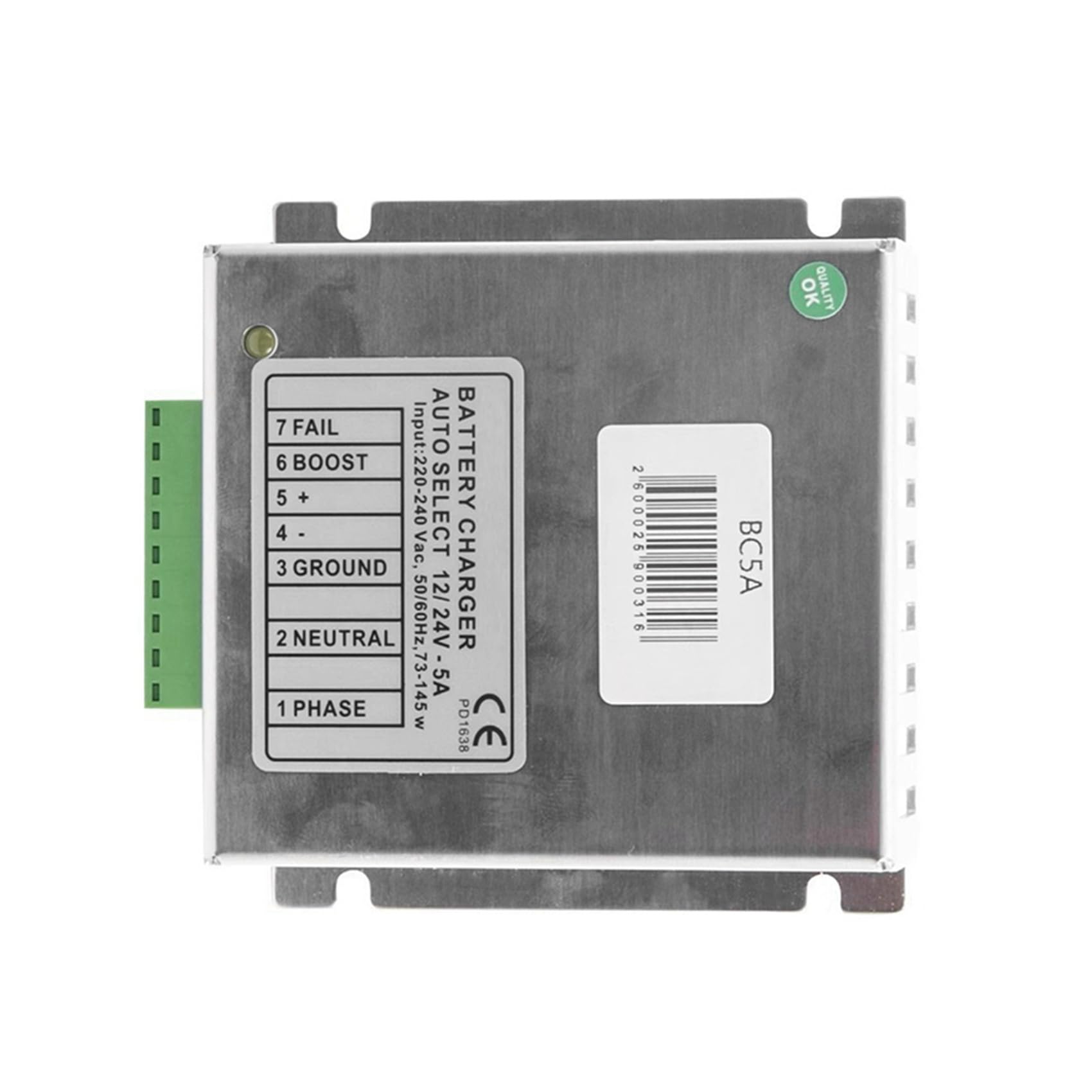 3X BC5A 12V/24V Generator Auto Inteligentny Moduł Ładowarki Akumulatora Ładowarki Pływakowe Projekt Obwodu Adapter Części Generatora