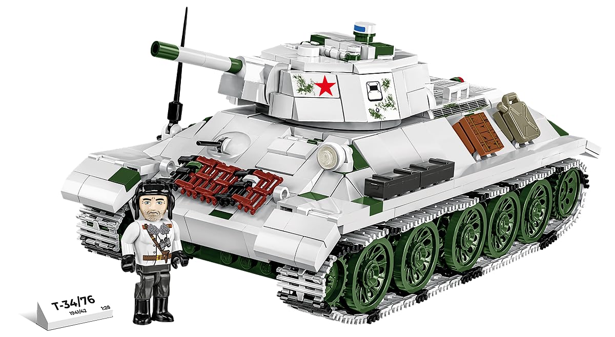 Historical Collection WWII T-34/76 mod 1941/42 2-in-1 (PL/SOV) Tank
