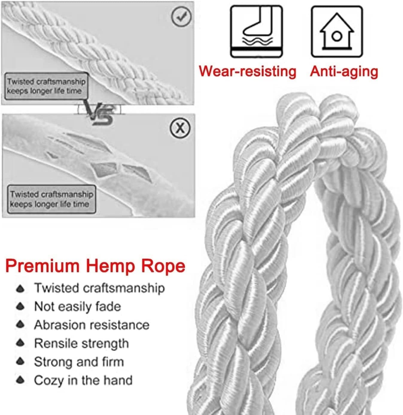 SAFWELA(壳店) VIPロープをかける 安全バリア 1.5メートル/5フィート キューディバイダー ホテルバンク病院の場合、