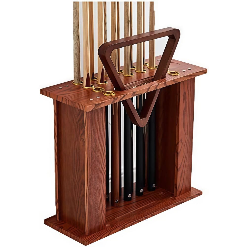 Support de sol en bois queues de billard organisateur de rangement