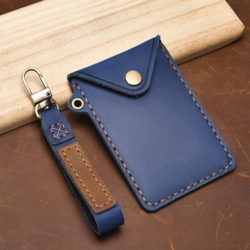 Miniatura 3 de ADR. Funda protectora de piel auténtica para llave de coche para Tesla modelo 3YS