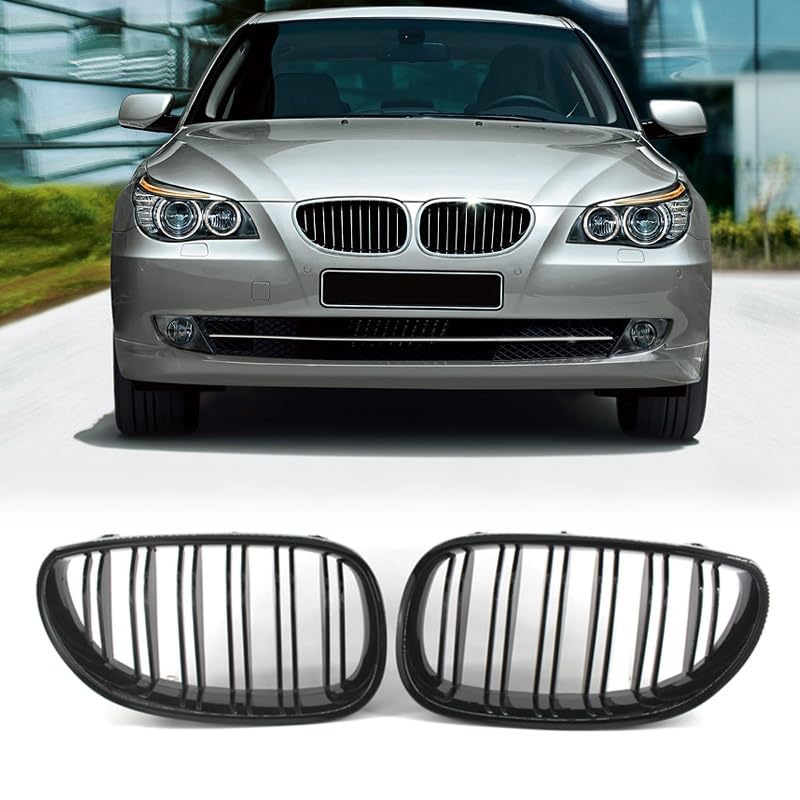 Parrillas delanteras de riñón de coche Serie 5 M5 E60 E61 2003-2010 2