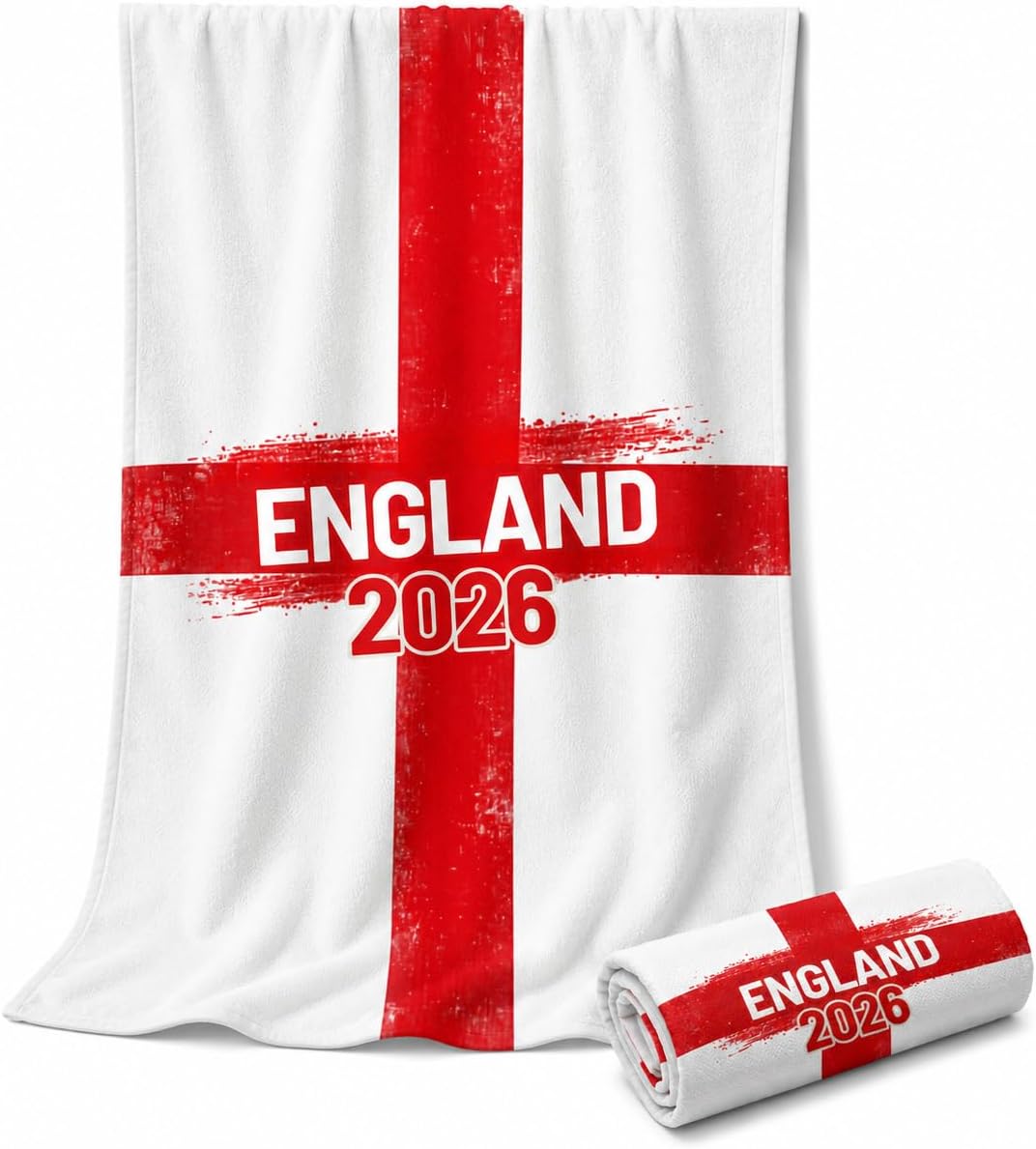 England Cooling Towel – 2026 Fan Scarf | Water-Activated Instant Cooling, Quick-Dry Microfiber