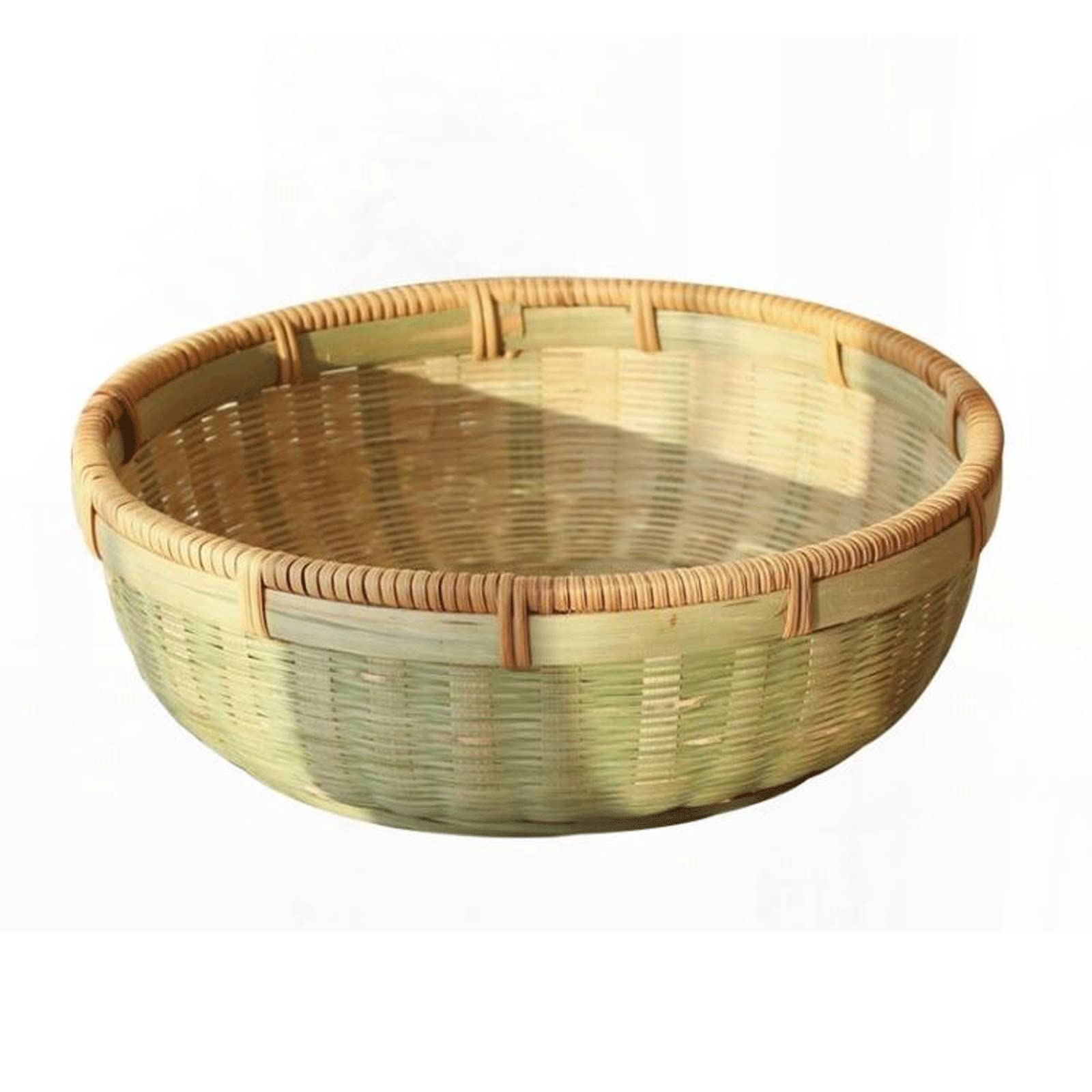 Foodservice Vassoio Vassoio Tessuto Vassoio for Serving Vassoio Rotondo Vassoio Multifunzione Adatto for Colazione Bevanda tavolino da caffè per Feste, Tavolo, Cucina (Size : B)