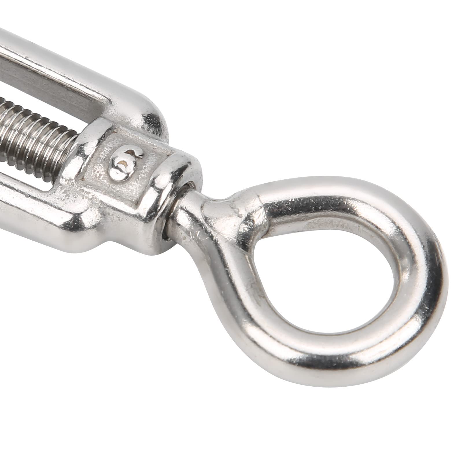 Lot De 10 Tendeurs De Câble M6 En Inox 304 - Oeil Et Oeil Réglables - Pour Jardin, Clôture, Antenne, Etc.