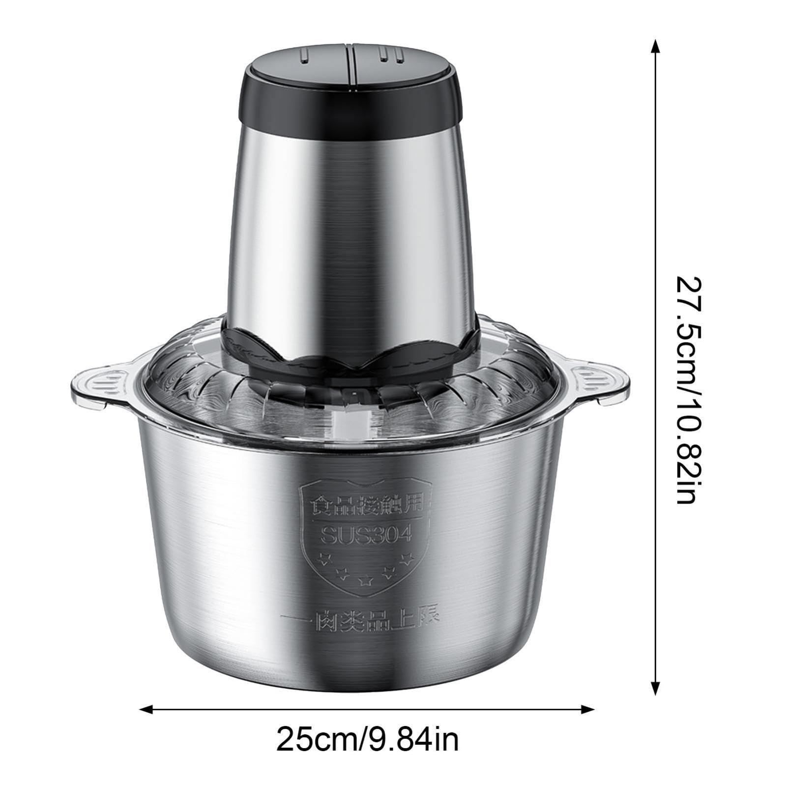 Tritacarne Elettrico Slice Ease 4 In 1 – Affettatrice E Tritatutto Wireless Con Lama In Acciaio Inox, Autopulente, Per Aglio, Cipolla, Frutta E Carne (bianco)