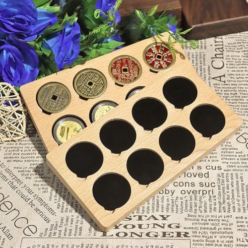 Caja de Madera para Monedas con 8 Huecos miniatura 5