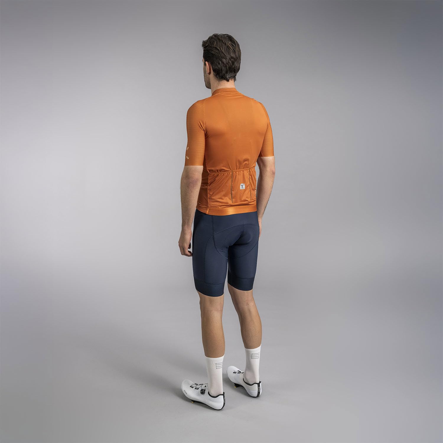 Bioracer Icon Radtrikot Sommer Herren, Rostbraun, Kurzarm, atmungsaktives Gewebe, aerodynamische Passform, Größe 3XL