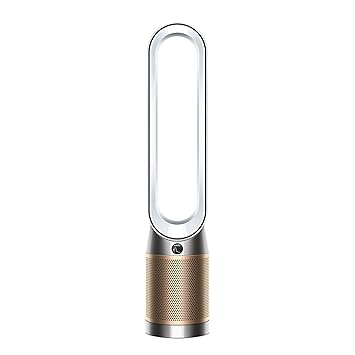 Dyson Purifier Cool Formaldehyde Air Purifier (Advanced Technology), HEPA + Catalytic Oxidation Filter, Wi-Fi Enabled, TP09 (White/Gold)