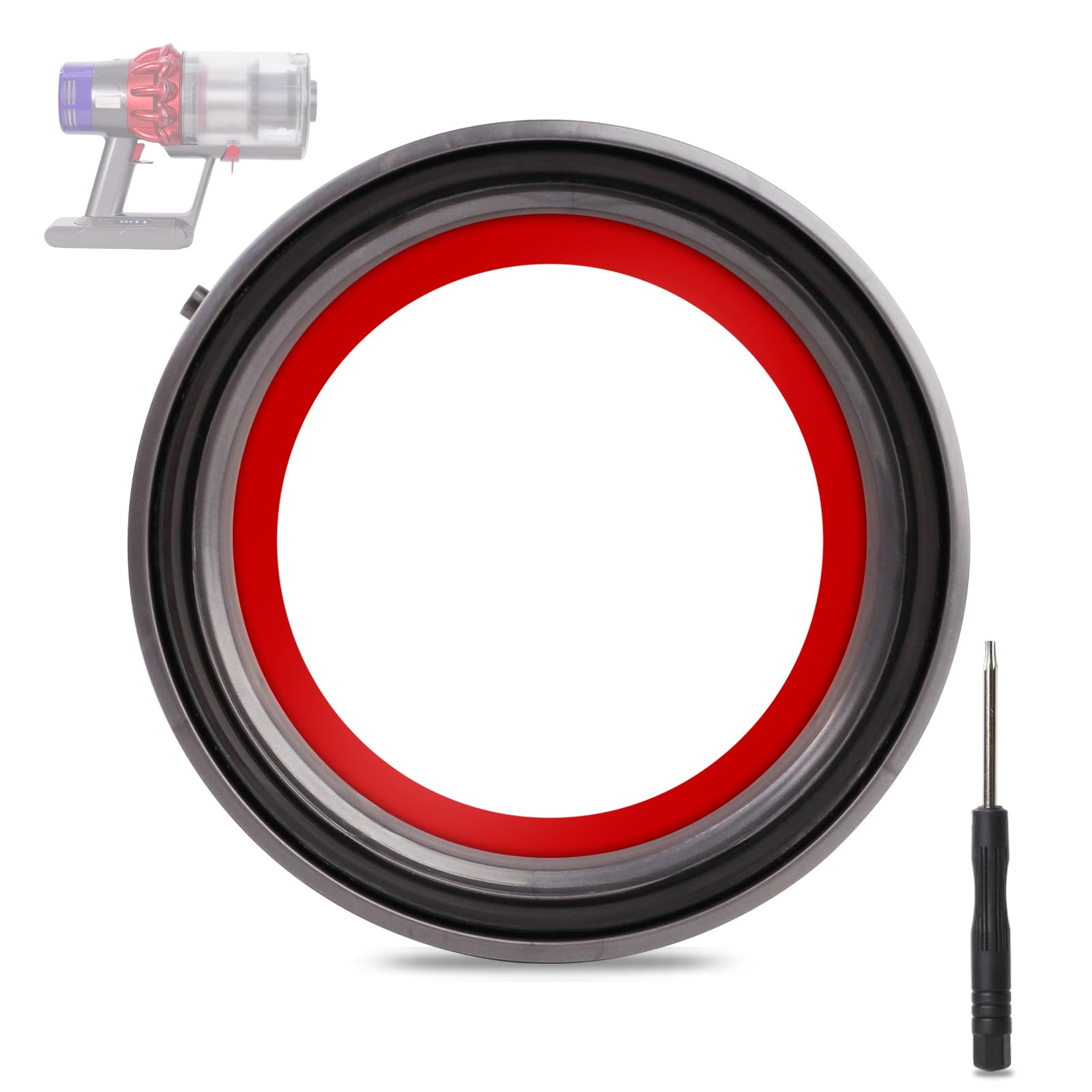 Keluke Replacement Dust Bin Sealing Ring for Dyson V10