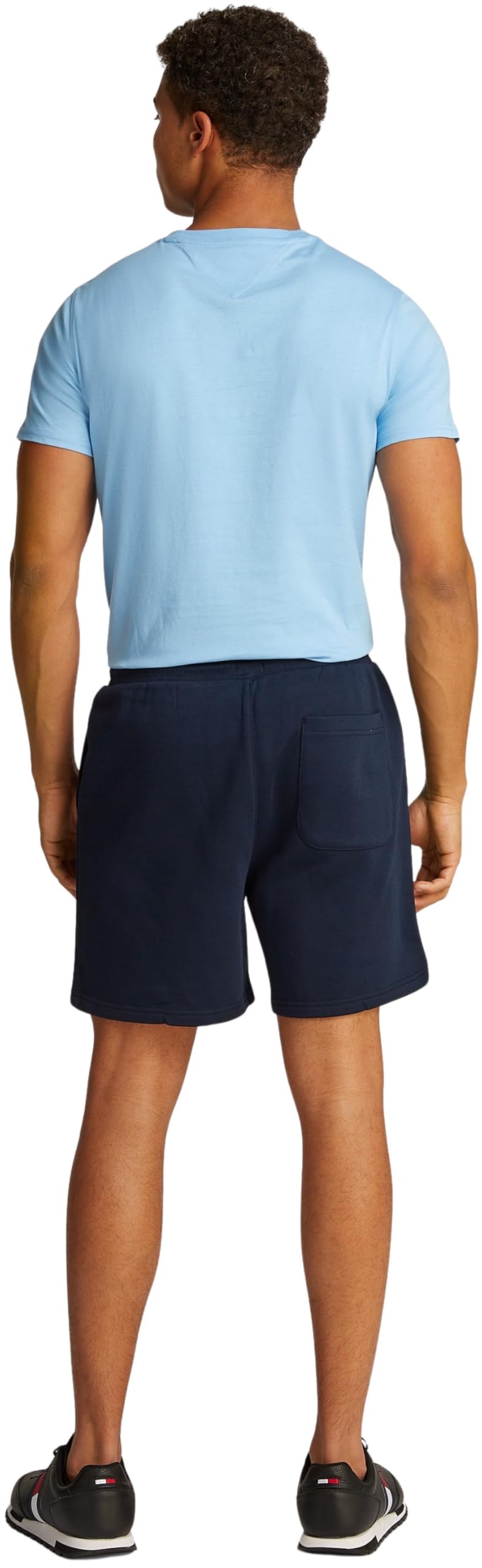 Tommy Jeans Herren Sweatshorts Flag Beach mit Tunnelzug
