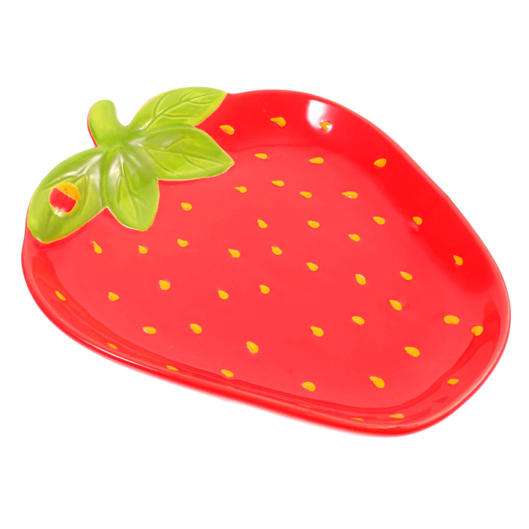 Plat de service fraises pour sublimer vos assiettes de fruits ternes