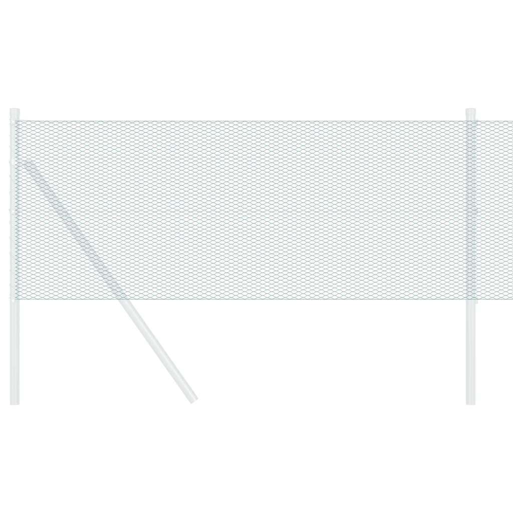 Sechseckgeflecht 100 x 0,5 m, Maschendraht grün PVC beschichtet für Garten, Beetumrandung und Außeneinsatz – Robuster Drahtzaun zur individuellen Gestaltung