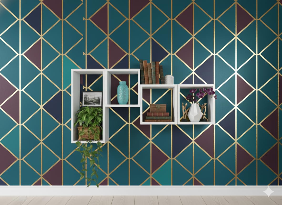 Multipurpose Vanila Tone Floating Shelves-picture-11