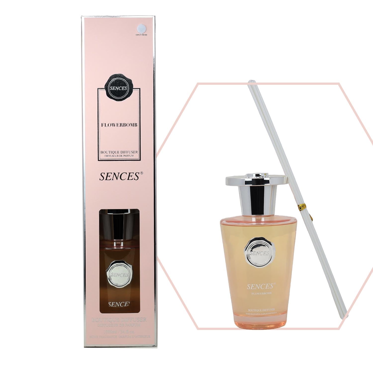 Baltus Reed Diffuser 1000Ml Flowerbomb Air Freshener Room Scents Aromatherapy from B&Q