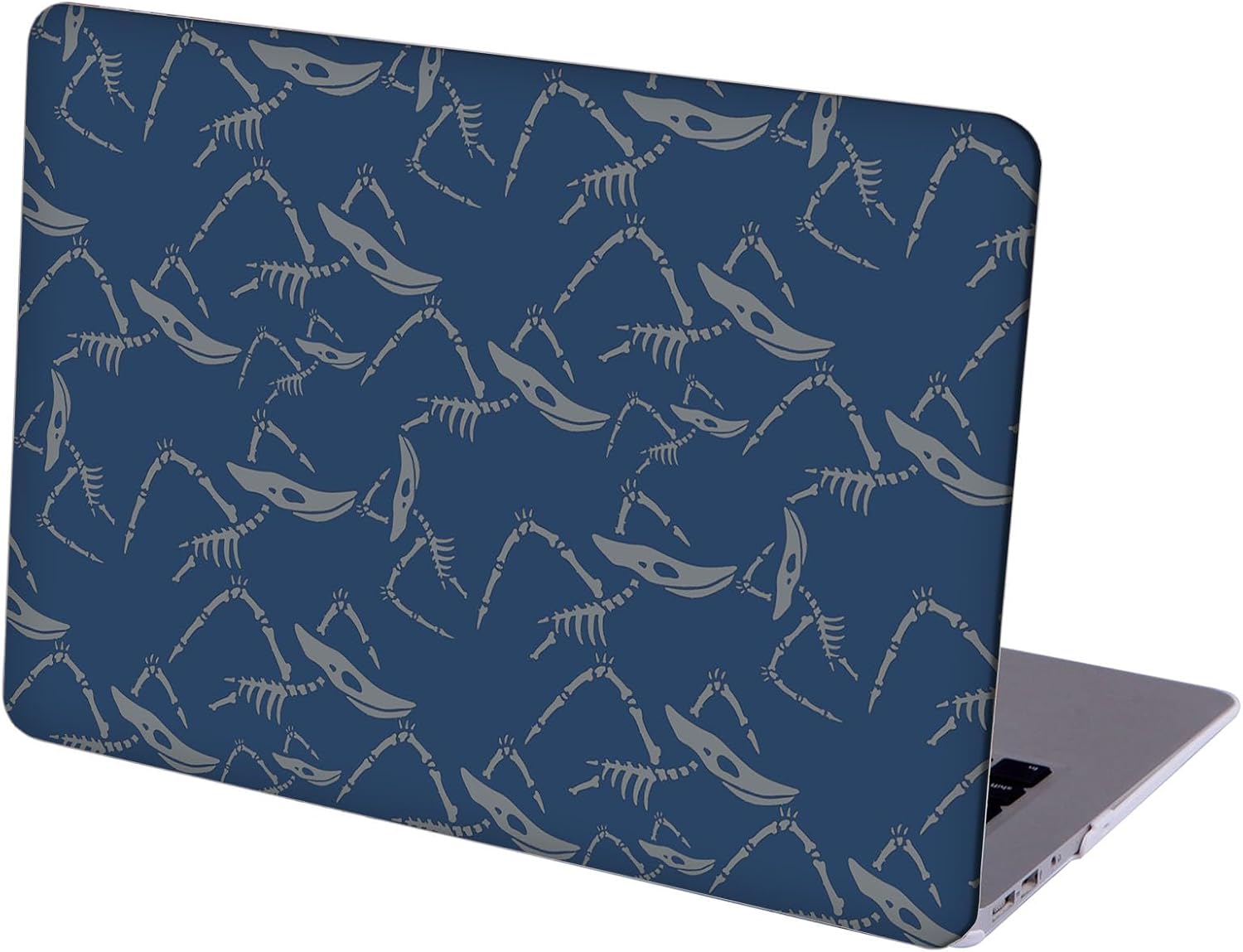 Compatible with MacBook Neo 13-inch, Hard Shell Case with Keyboard Cover and Screen Protector (A3404 A18 Pro chip, 2026 Release) - Dinosaurs Skeleton MD8691