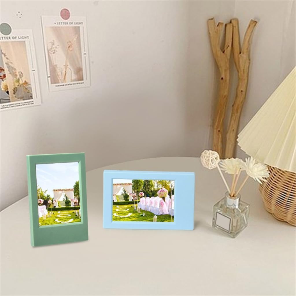 3Inch Pictures frame Photos Holder Durability ABS PP Blend Constructions