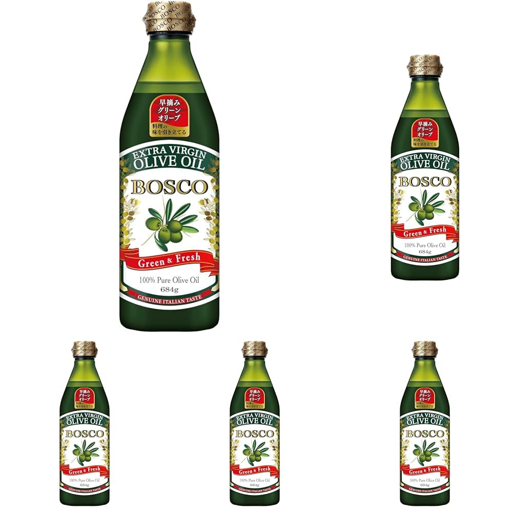 BOSCO エクストラバージンオリーブオイル 684g 4本セット Amazon.co.jp: BOSCO(ボスコ) 日清オイリオグループ BOSCOエキストラ