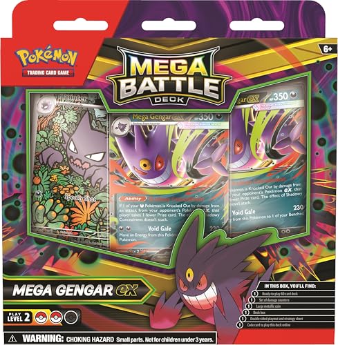 Pokémon TCG: Mega Battle Deck—Mega Gengar ex/Mega Diancie ex