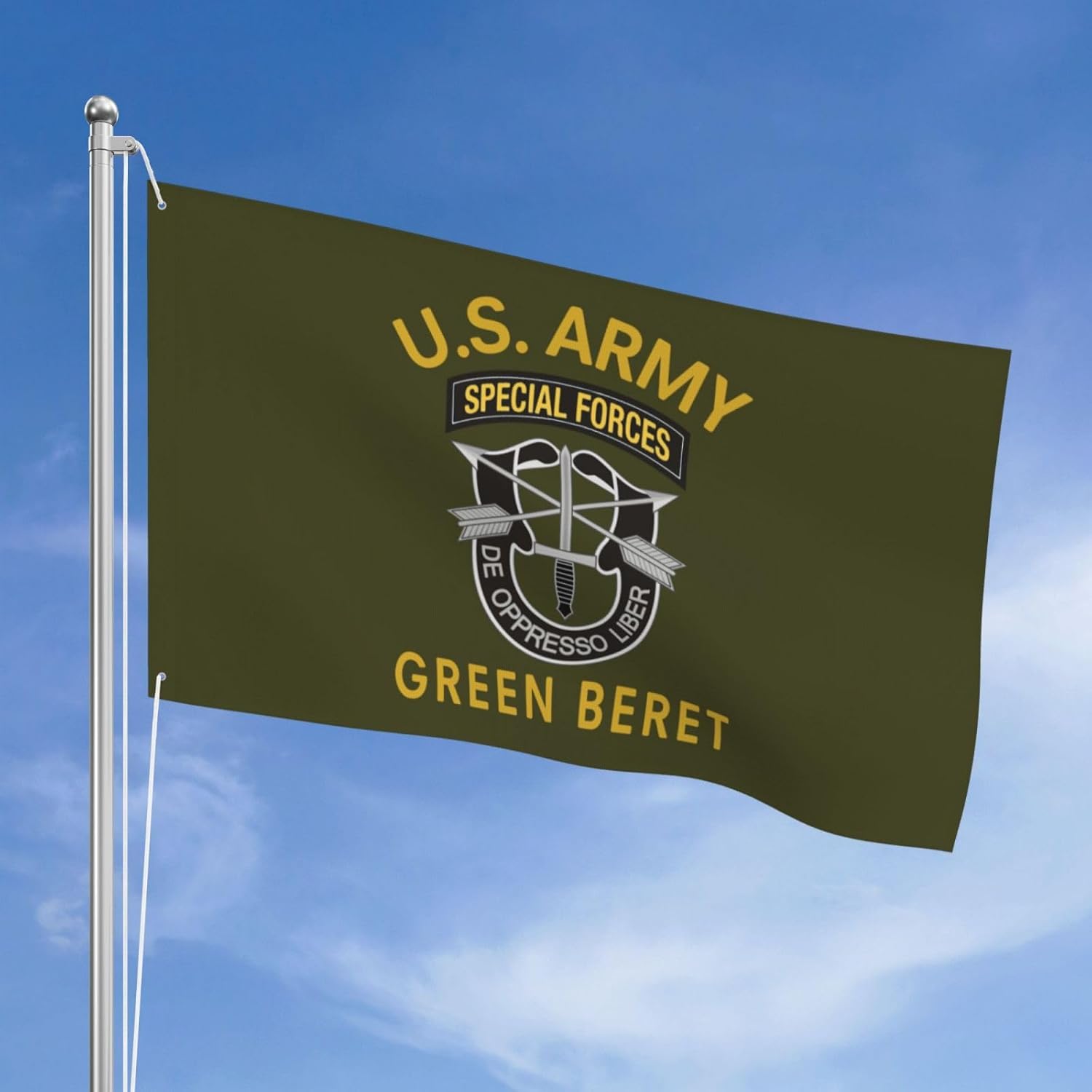 US Army Green Beret Special Forces Double Sided 3x5 Feet Flag Vivid Color Outdoor Decoration Lawn Yard Decorative Sign41