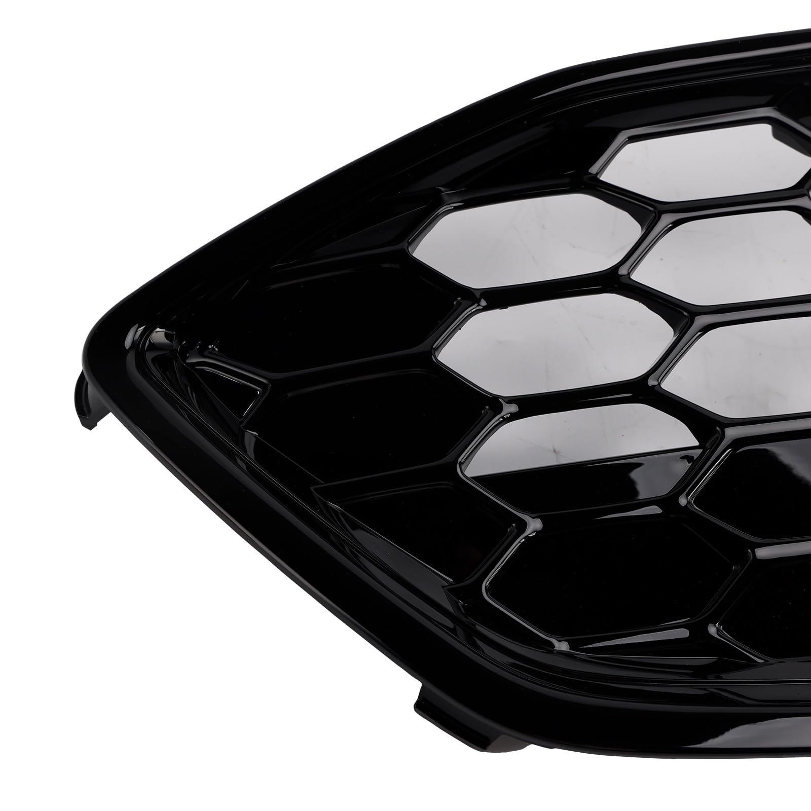 Griglia paraurti Anteriore ST Style Gloss Black Mesh Front Bumper Fit for Ford Focus MK4 2018-2021 (No Logo)
