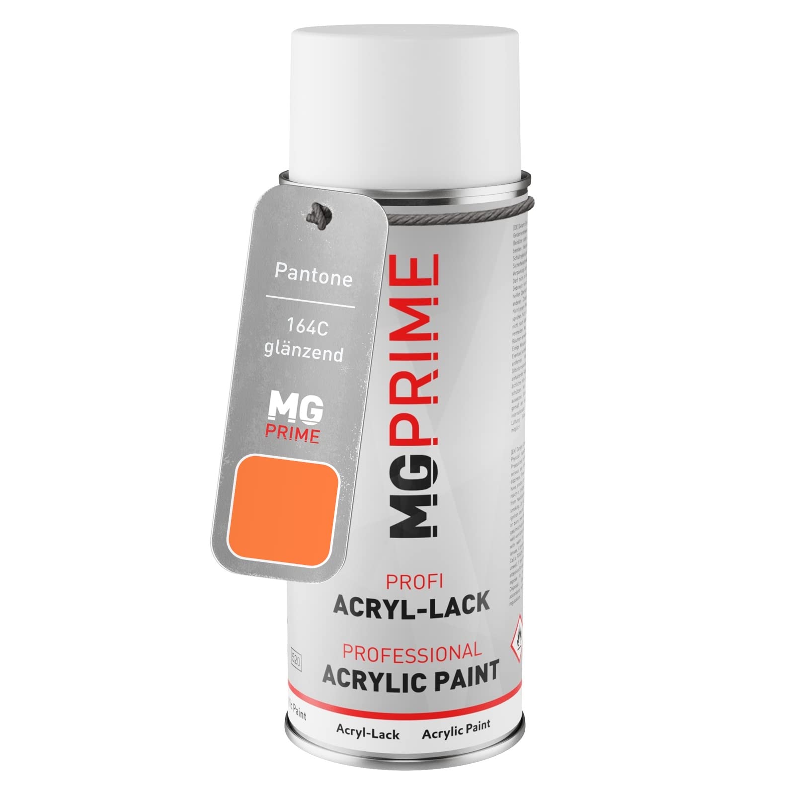 MG PRIME Pantone 164C Orange Spray can 400 ml glossy quick-drying