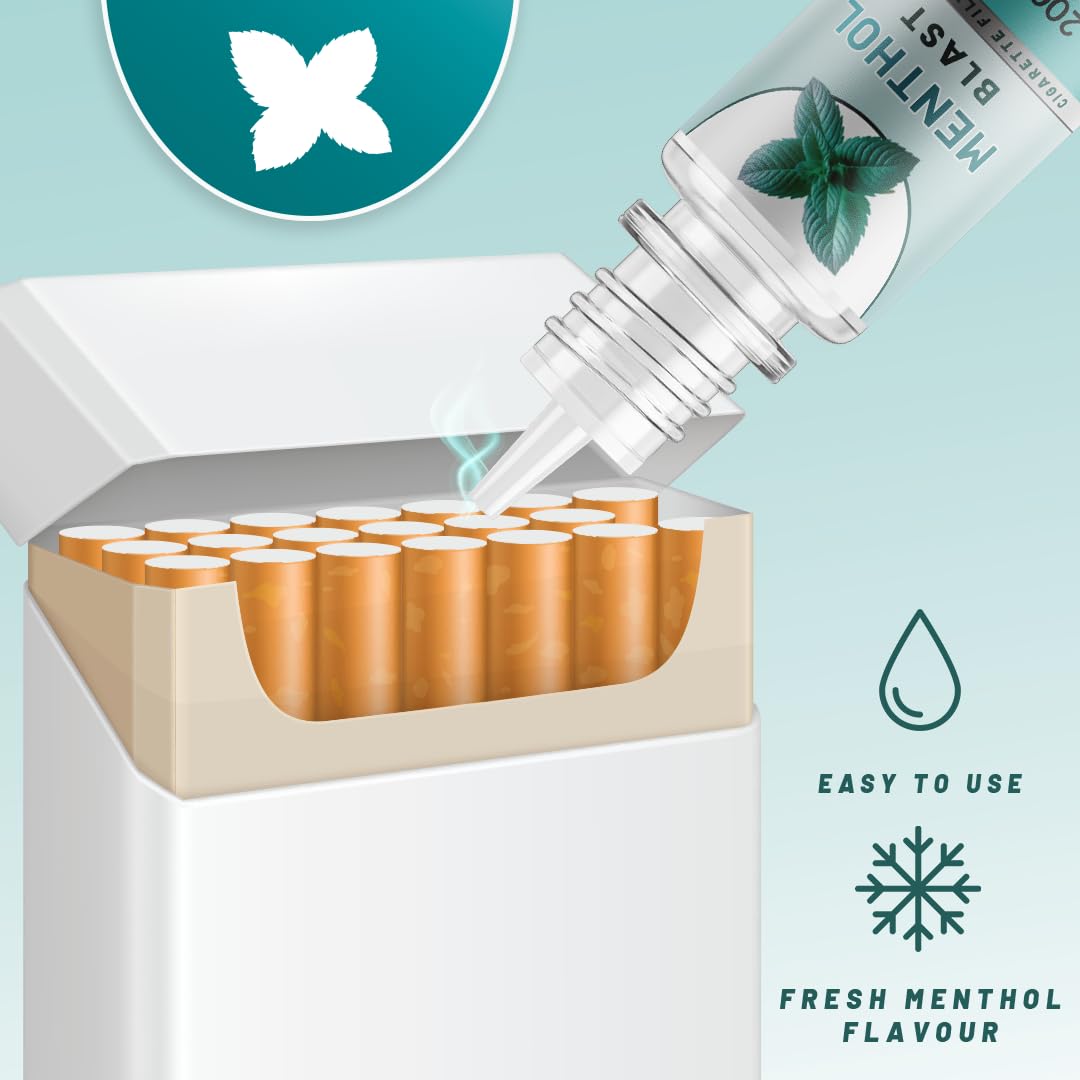 Flavour Blast Menthol Blast(3 PACK) Filter Drops For Cigarettes-30ml per  pack Enhancing Cigarette Tips with Long-Lasting Taste, Make Menthol  Cigarettes Alternative To Menthol Cards,Crushball Capsules.: Amazon.co.uk:  Electronics & Photo