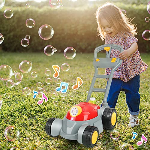 Seifenblasen Rasenmäher für Kinder – Deao Seifenblasenmaschine