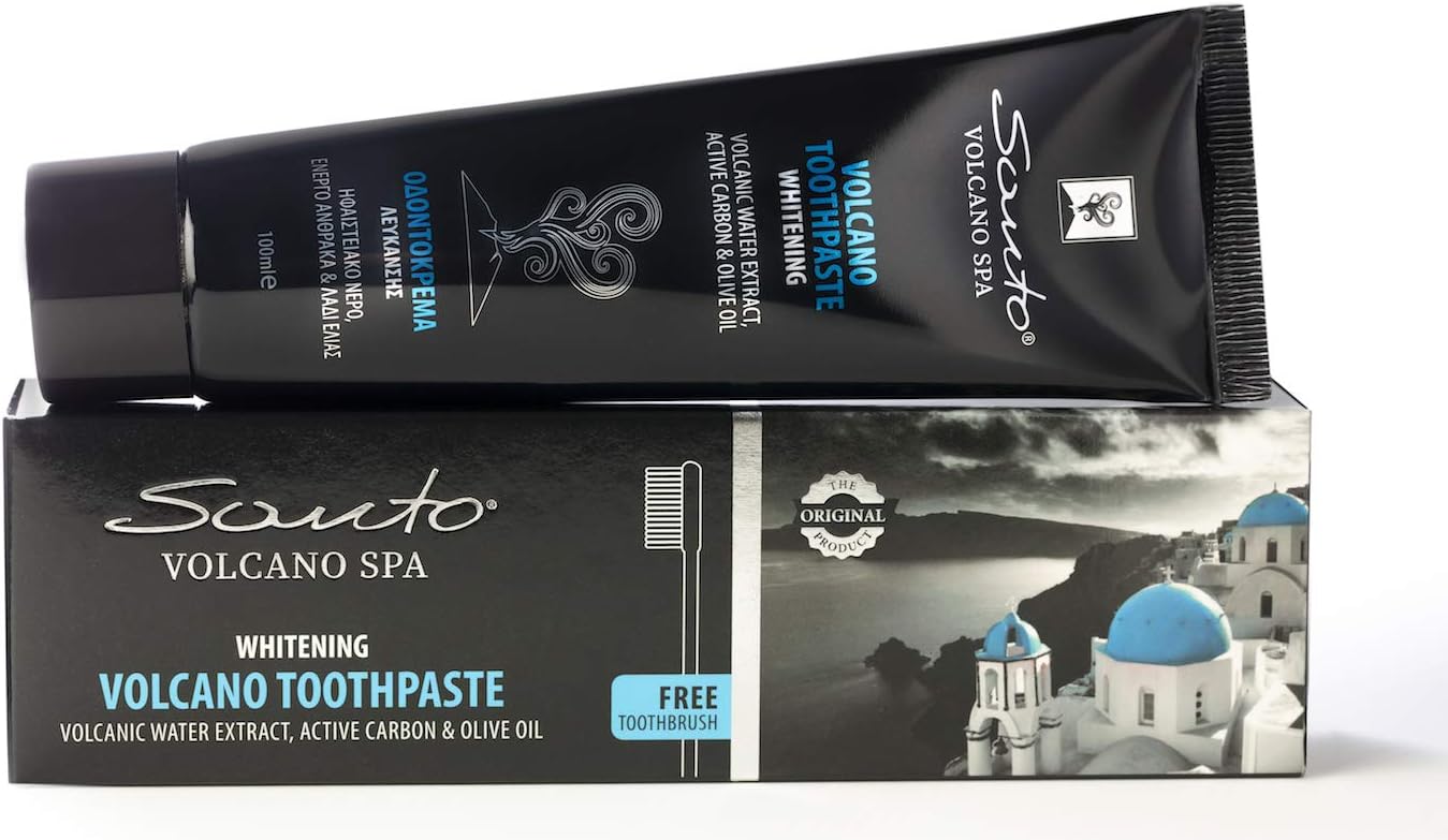 Santo Volcano Whitening Toothpaste 100 ml
