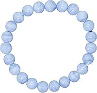 Vista 396 de Amazing Gemstone Pulsera de cristal para mujeres y hombres, pulsera de cristal curativo de protección, pulsera elástica con cuentas de piedras