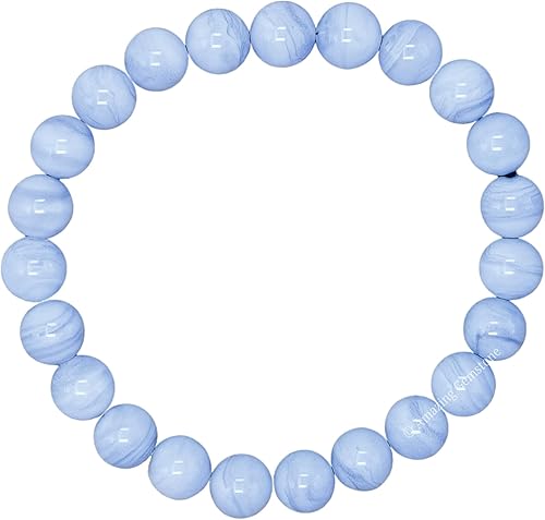 Miniatura 396 de Amazing Gemstone Pulsera de cristal para mujeres y hombres, pulsera de cristal curativo de protección, pulsera elástica con cuentas de piedras