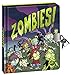 Peaceable Kingdom 'Zombies!' Foil Cover 6.25" Lock and Key Diary with Black Pages and Silver Pen