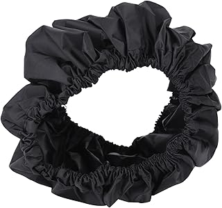 4Pcs Stroller Wheel Protection Covers,Wheelchair Tire Protector Black for Child Kid Baby Stroller Jogger Wheels Protection Covers(l)