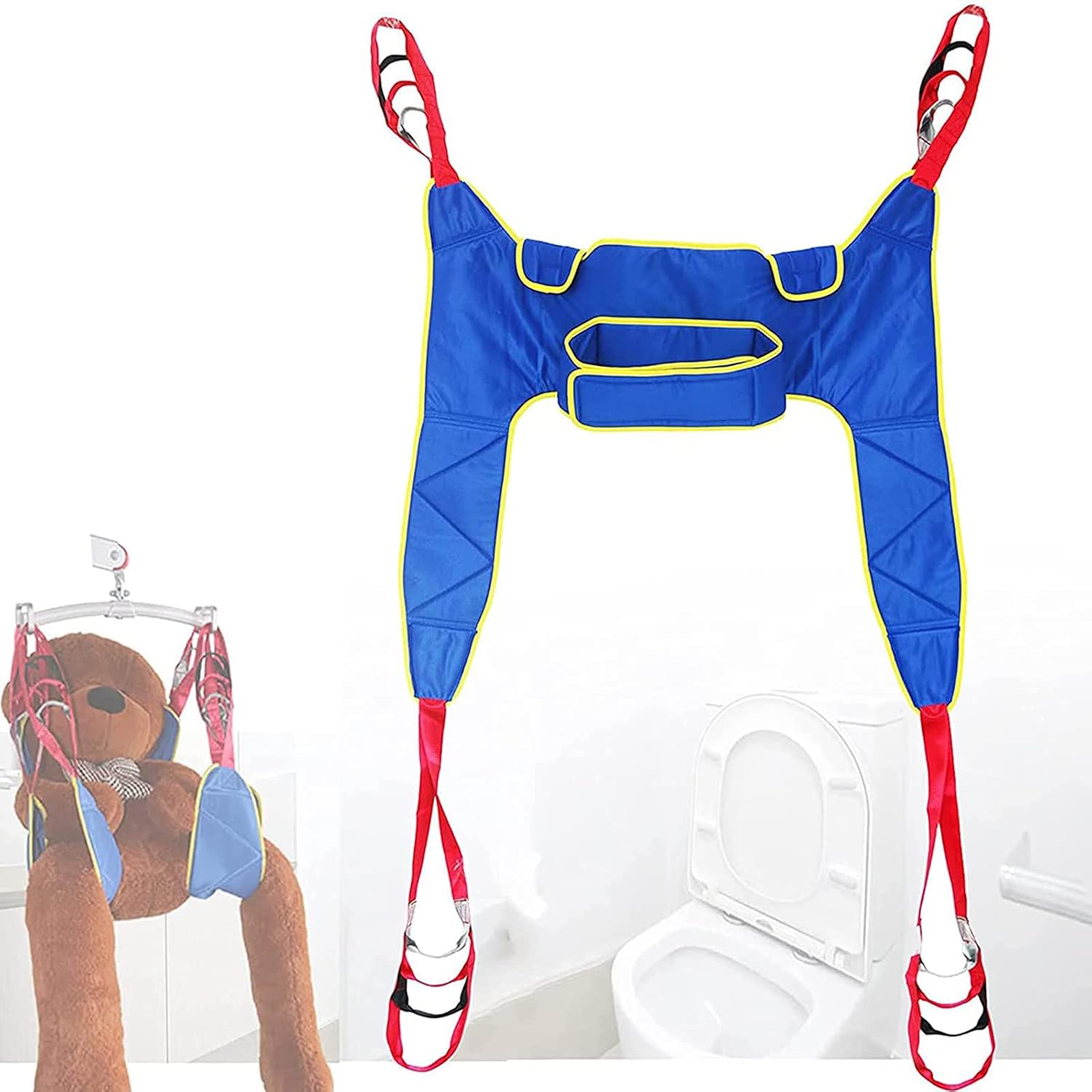 Patient Lift Sling, Patient Lifts and Ceiling Hoists Toileting Patient
