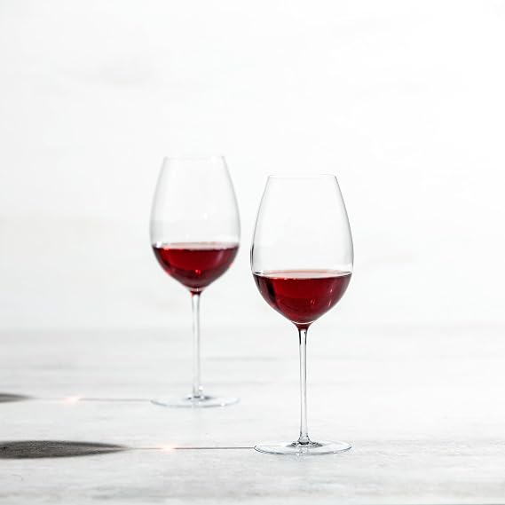 Enoteca Crystal Glass, 19 Ounce Chianti (Set of 2), Clear