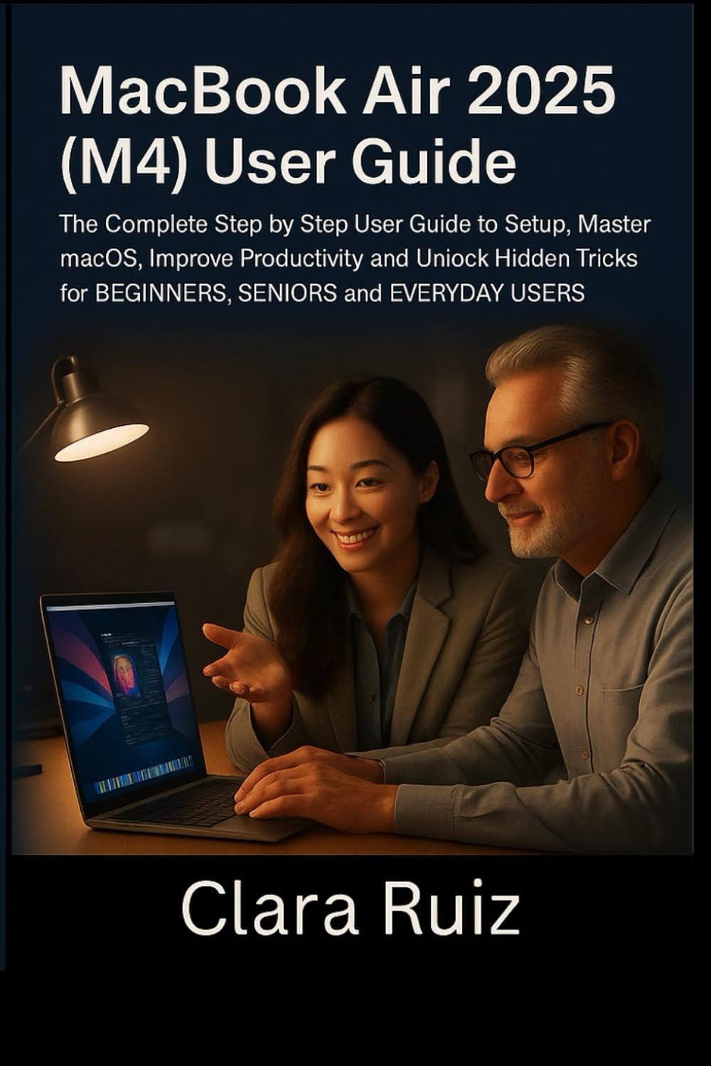 MacBook Air 2025 (M4) User Guide.: The Complete Step-by–Step User Guide to Setup, Master macOS, Improve Productivity and Unlock Hidden Tricks for BEGINEERS, SENIORS and EVERYDAY USERS.