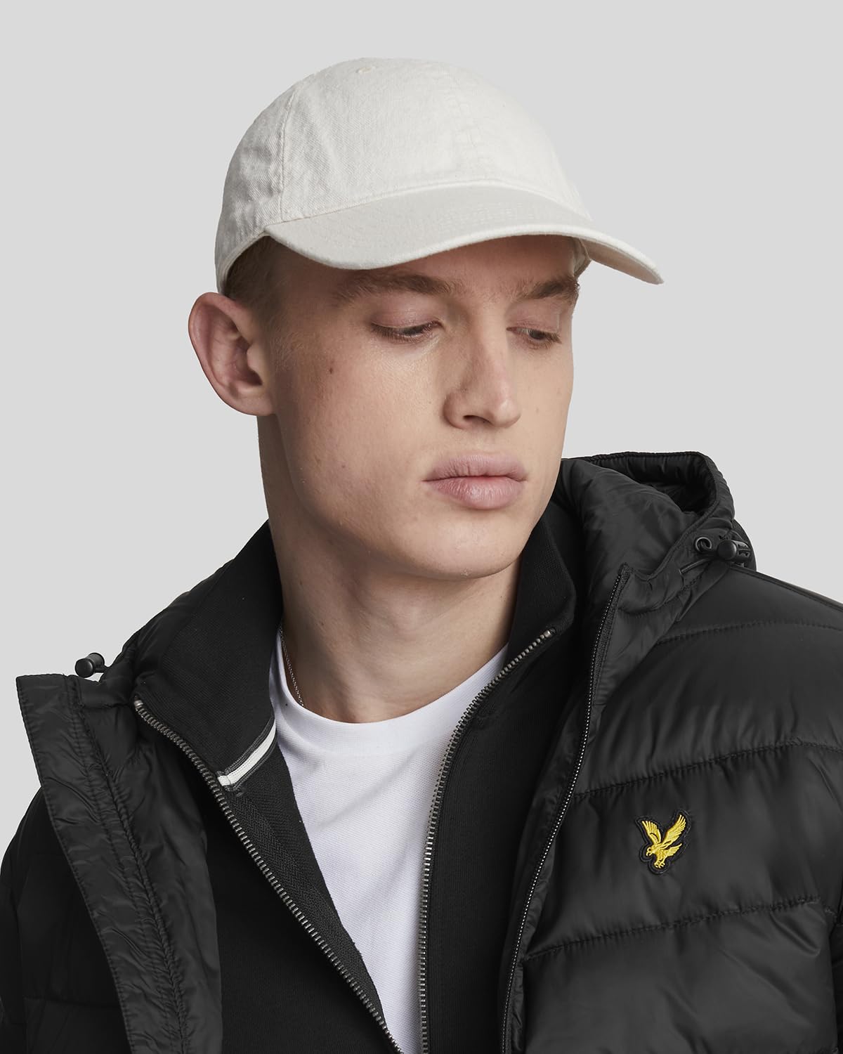 Lyle & Scott Uomo Giacca Imbottita, Graystone