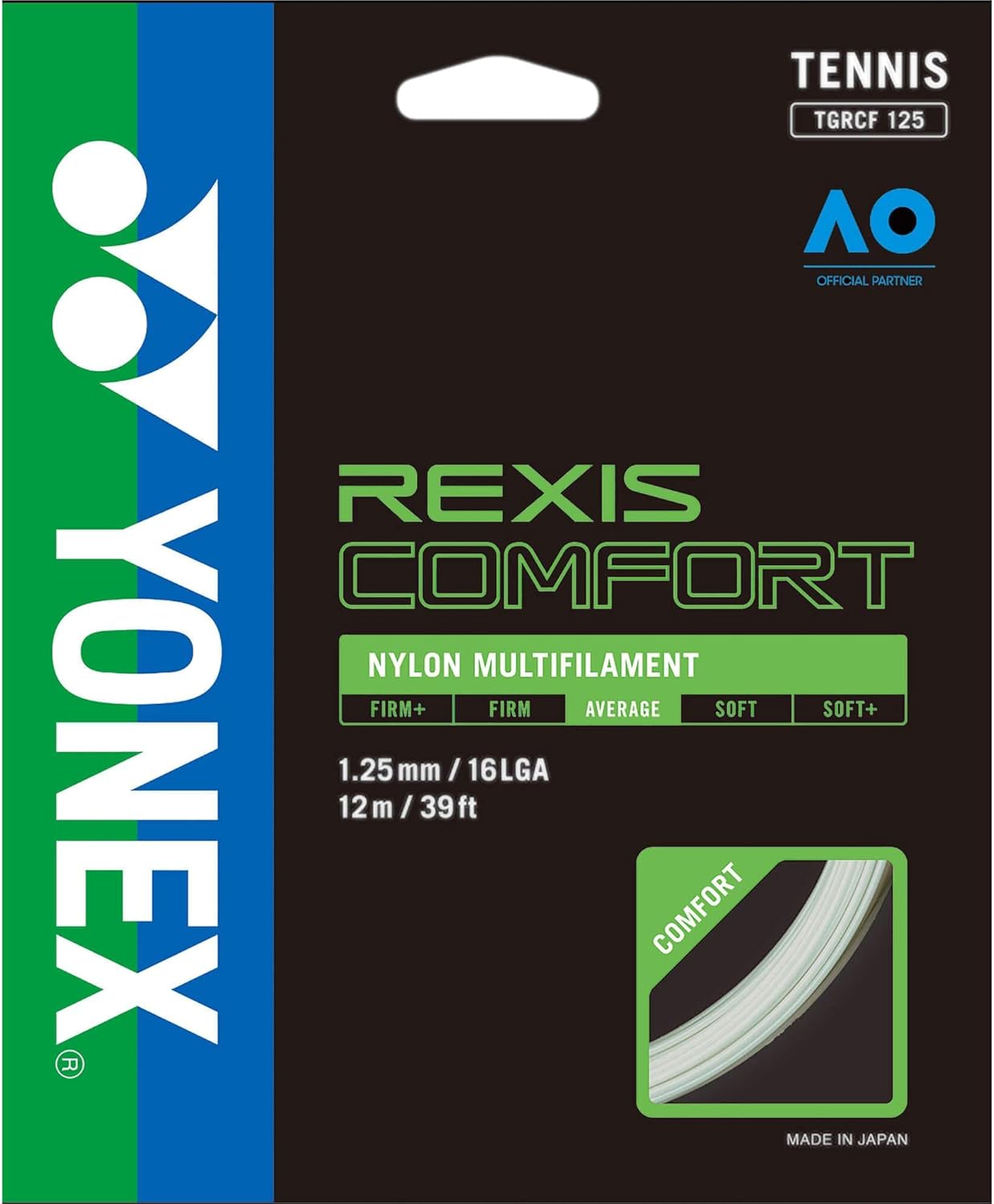 YONEX Rexis Comfort Tennis String Set Multipacks (2-4-6-8-Packs)