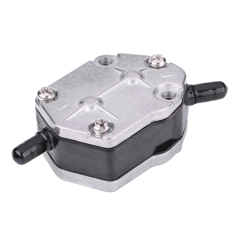 Kraftstoffpumpe, Aluminium langlebig korrosionsbeständig, Bootskraftstoffpumpe für Außenborder, Motorboot, Yacht, Segelboot, Sportboot