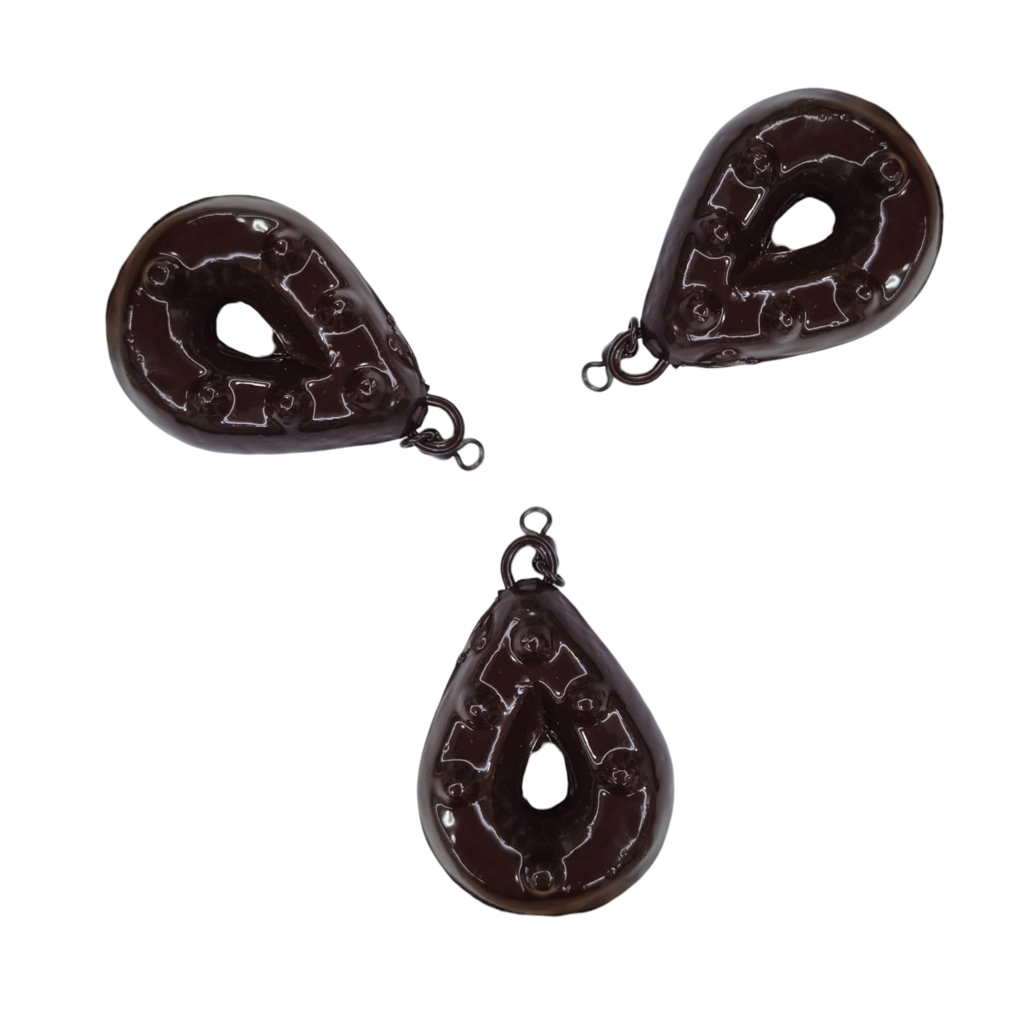 PRO FILSTAR Piombi da Pesca a Pera 10 x 30g - Piombo a Girelle da Pesca - Carpfishing - Pesca Accessori - Attrezzatura da Pesca alla Carpa - Kit Pesi Piombini