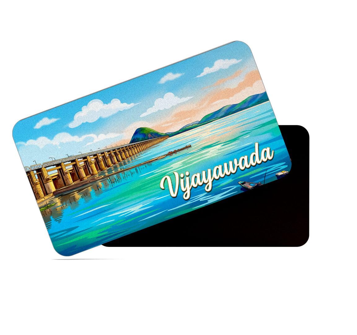 dhcrafts Rectangular Rubber Fridge Magnet/Magnetic Card Mult -16