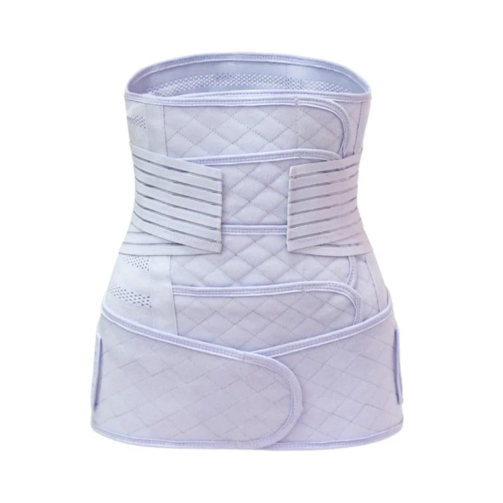 Guaina Post Parto Cintura Addominale Traspirante Post-Parto da 4 Pezzi for Donna, Cintura Modellante for la Vita a Doppio Uso Post-Parto in Sezione cis(Purple,XXL)