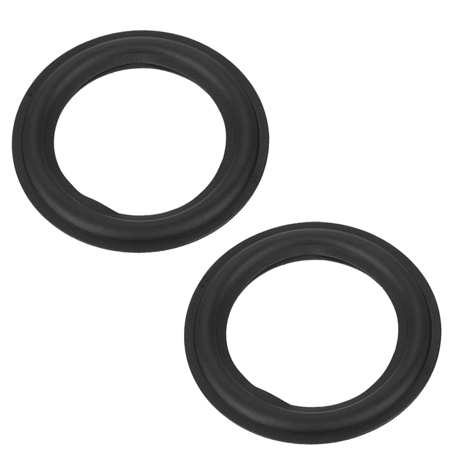 5 Pollici / 4 Pollici Altoparlante Involucro Riparazione Subwoofer Foam Woofer, Parte Di Riparazione Altoparlante Nero In Gomma (4 Pollici)