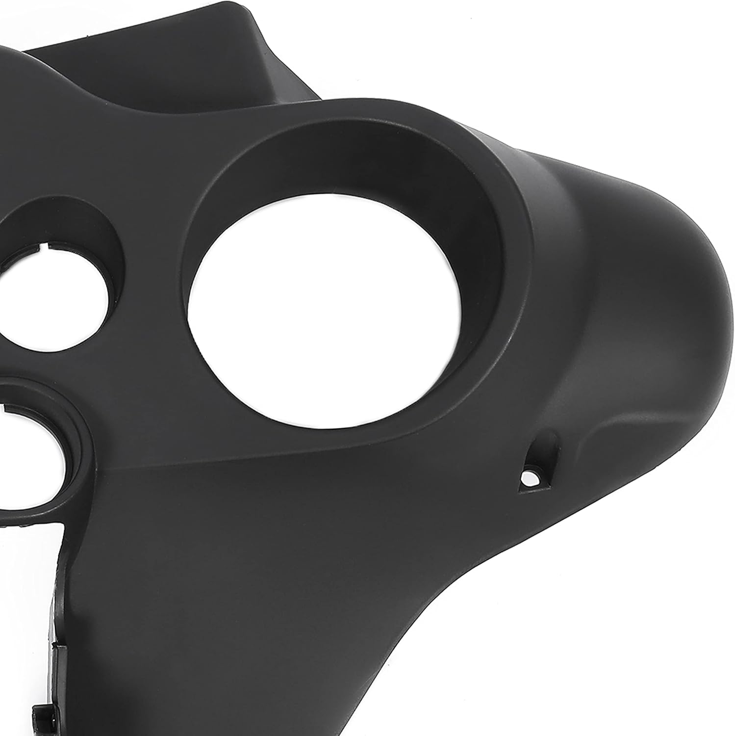 HECASA Batwing Inner Outer Fairing Compatible with 1996-2013 Harley Davidson Touring Electra Glide Street Glide Black ABS Front