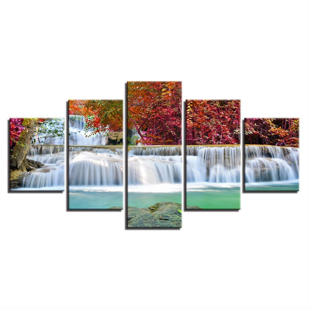 Toile cascade pour habiller un grand mur vide sans effort